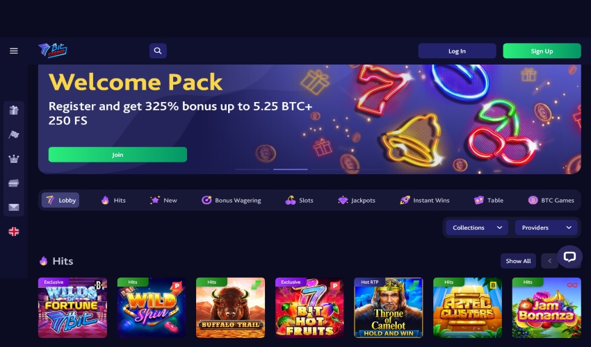 7Bit Casino Home Page